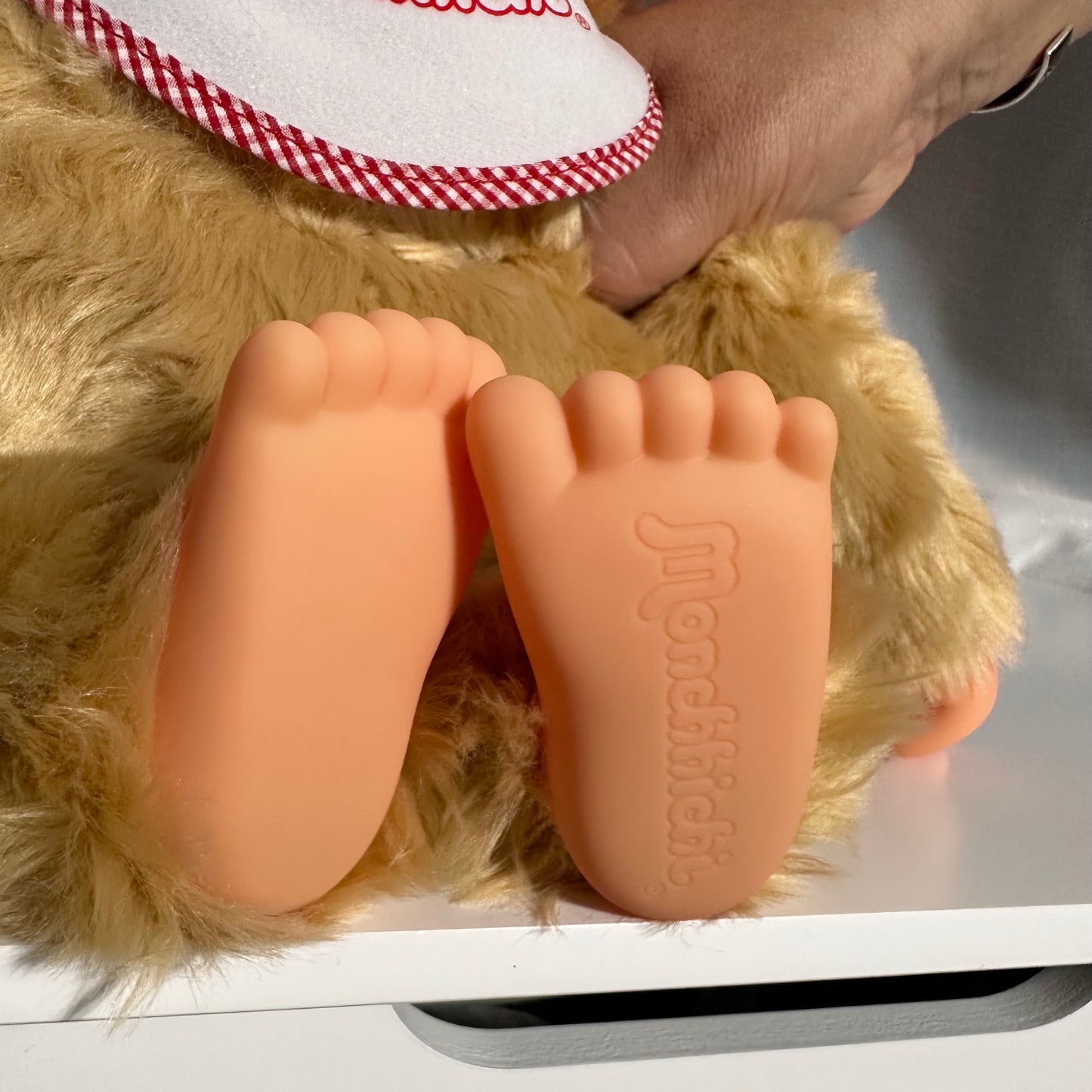 Large Blonde Monchhichi