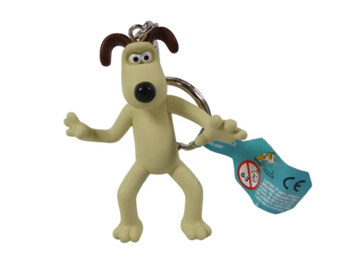 Wallace and Gromit movie keychain